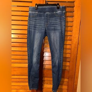 Old Navy - Rockstar Super Skinny Jeggings Mid-Rise Jeans - 10 Petite